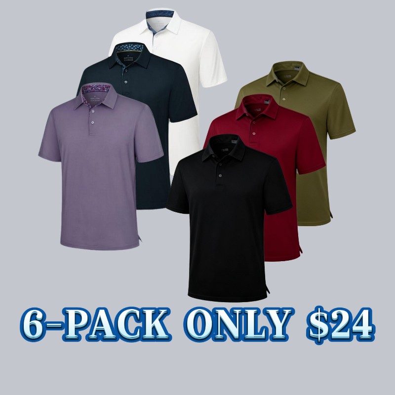 Men’s Polo Shirts – Soft Breathable Cotton